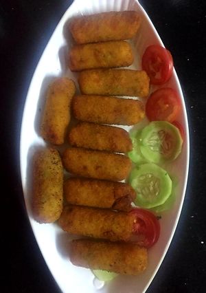 A picture of Paneer Roll.