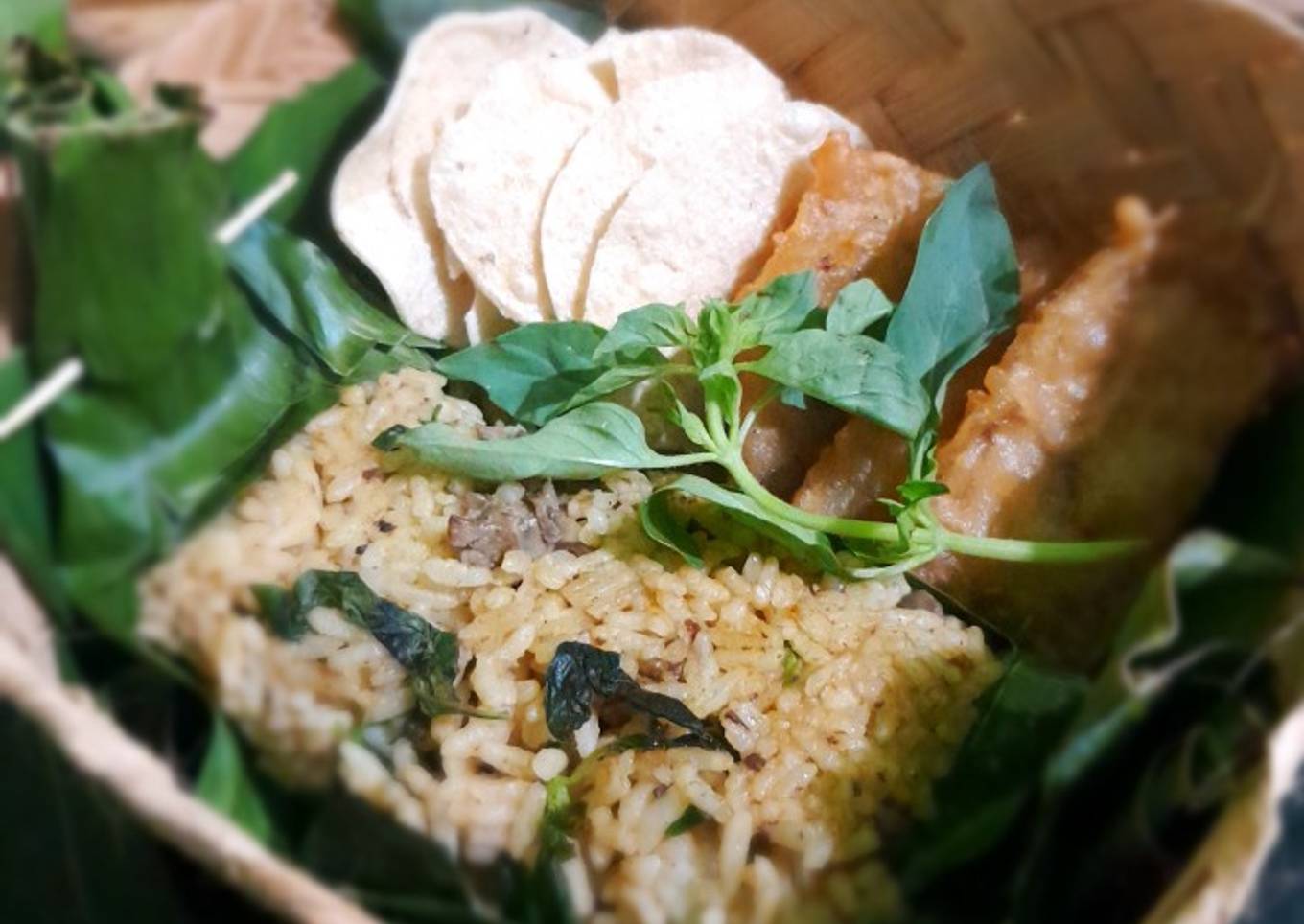 Langkah Mudah untuk Menyiapkan 18. Nasi Goreng Bakar, Sempurna