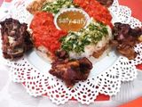 فتة باللحم الضاني(تورتة)