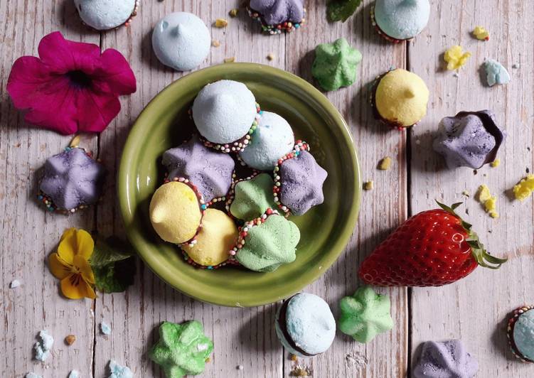 Meringhe vegane con l'acquafaba