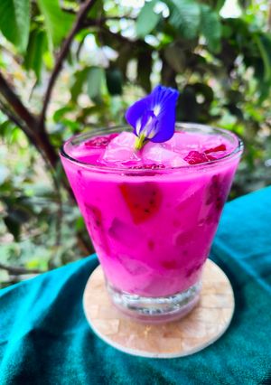 Foto resep Buah Naga Susu Coco