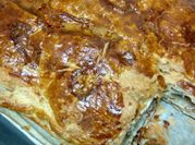 Una foto de empanada de cecina