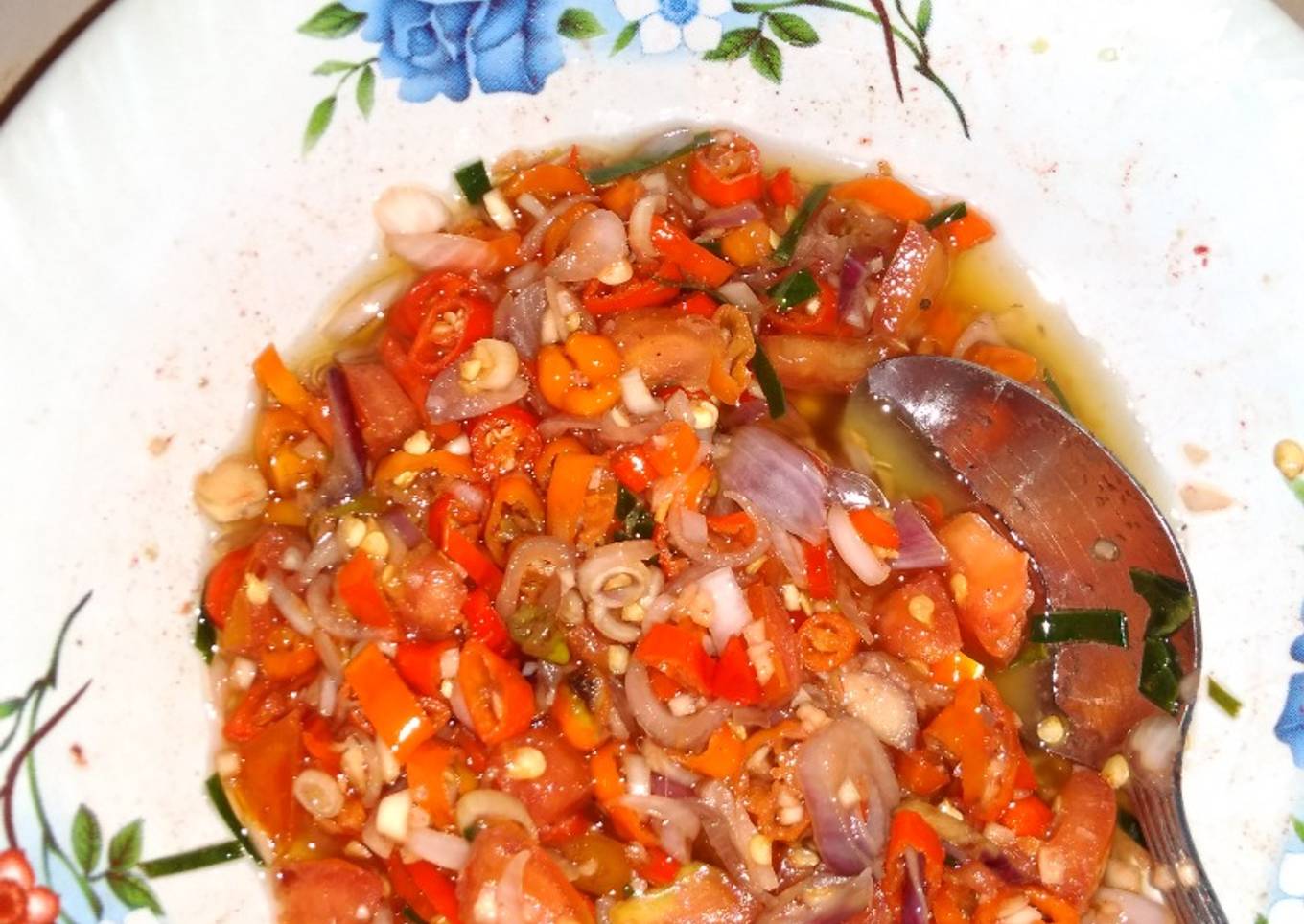 Sambal sambal khas Bali ❤️