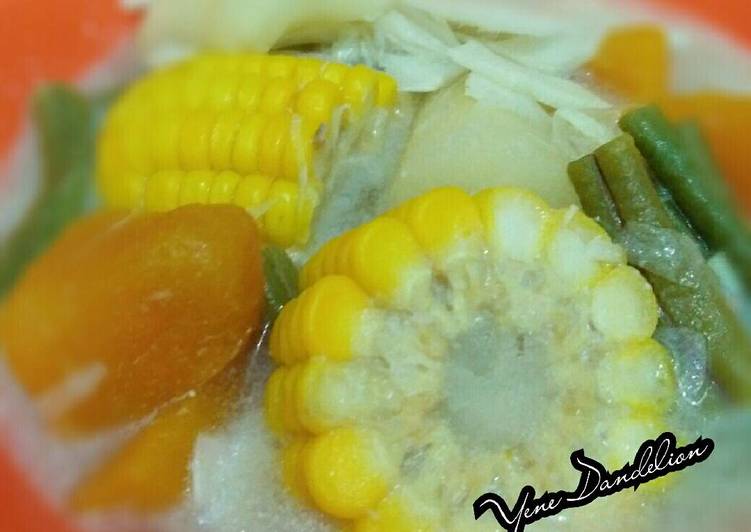 Resep Sayur Rebung Kuah Santan #Dandelion, Lezat