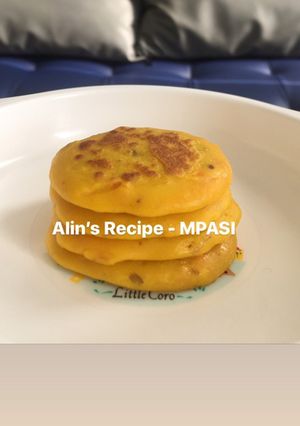 Foto resep Pumpkin Pancakes for baby 8 month