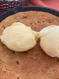 Galletón en sartén de fierro