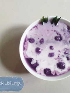 Foto resep Kolak Biji salak Ubi ungu/bubur candil