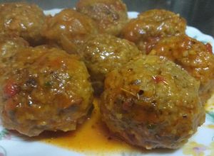 Una foto de Albóndigas con lo que tenemos y para pasar el Invierno