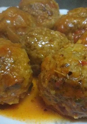Una foto de Albóndigas con lo que tenemos y para pasar el Invierno