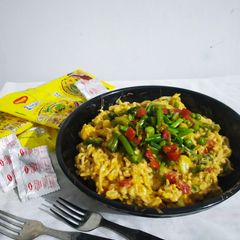 A picture of Alfredo Cheese Maggi.
