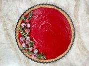 A picture of cranberry tart