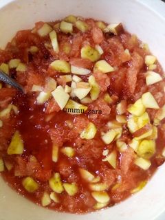 Fruits salad ainihin hoton girkin