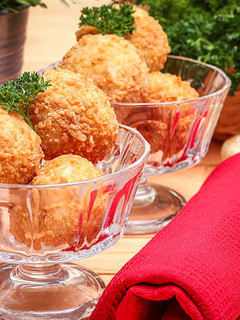 Foto resep Resep Bola Nasi Isi Jamur