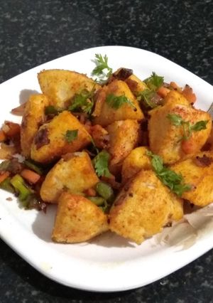 A picture of Masala idli Recipe.