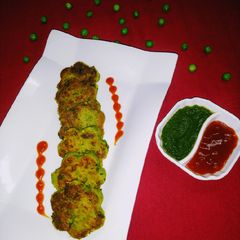 A picture of Roasted peas flowers.