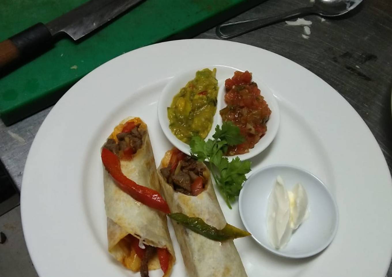 Beef fajitas - #CreativeYouthEM