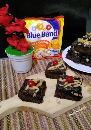 Foto resep Brownies Panggang Simpel