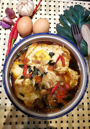Foto resep Telor Ceplok Saos Tiram