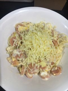 Foto resep Spaghetti carbonara