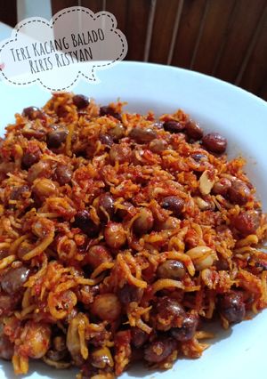 Foto resep Teri Kacang Balado