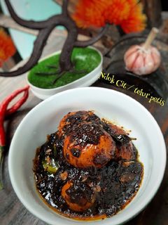 Foto resep Ndok Cit / telur petis