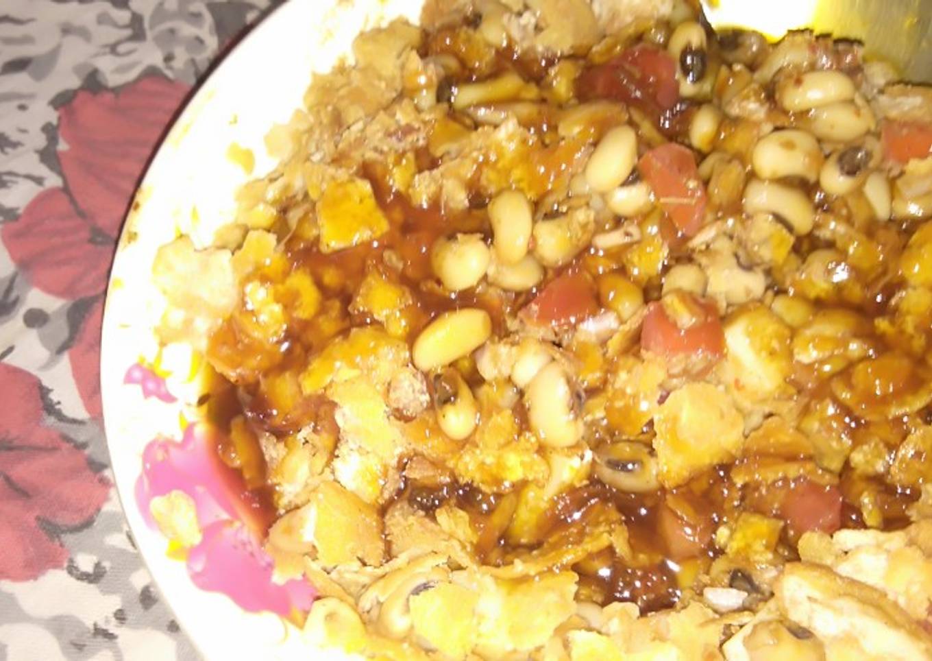 White beans golgappa chaat
