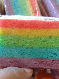 Foto resep Rainbow cake kukus