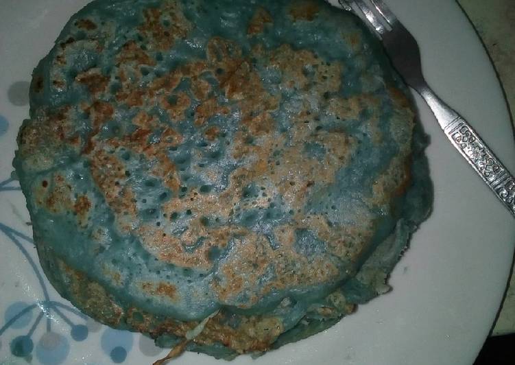 Easiest Way to Make Speedy Blue Pancakes