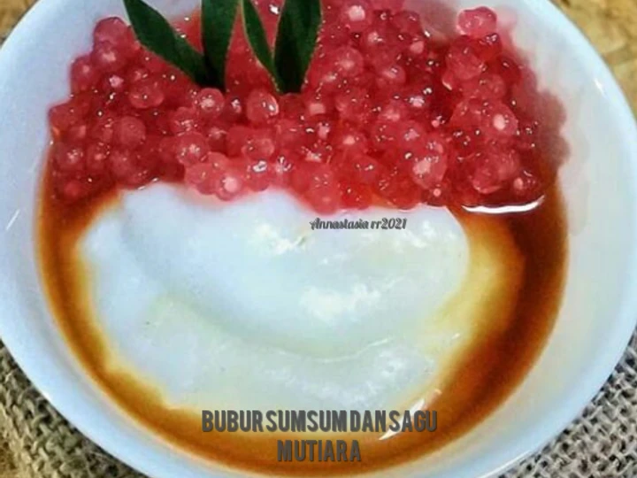 Langkah Gampang Membuat Resep Bubur sumsum dan sagu mutiara yang Bisa Manjain Lidah Anti Ribet, Lezat Sekali
