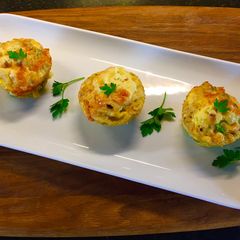 A picture of Pasta muffins:.