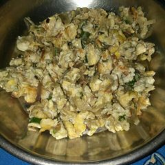 A picture of Egg bhuji.