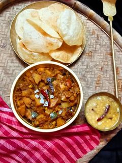 মেথি কুমড়োর ছক্কা (methi kumror chakka recipe in Bengali) রেসিপির প্রধান ছবি