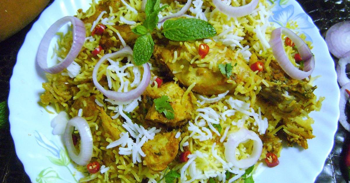 chicken handi biryani