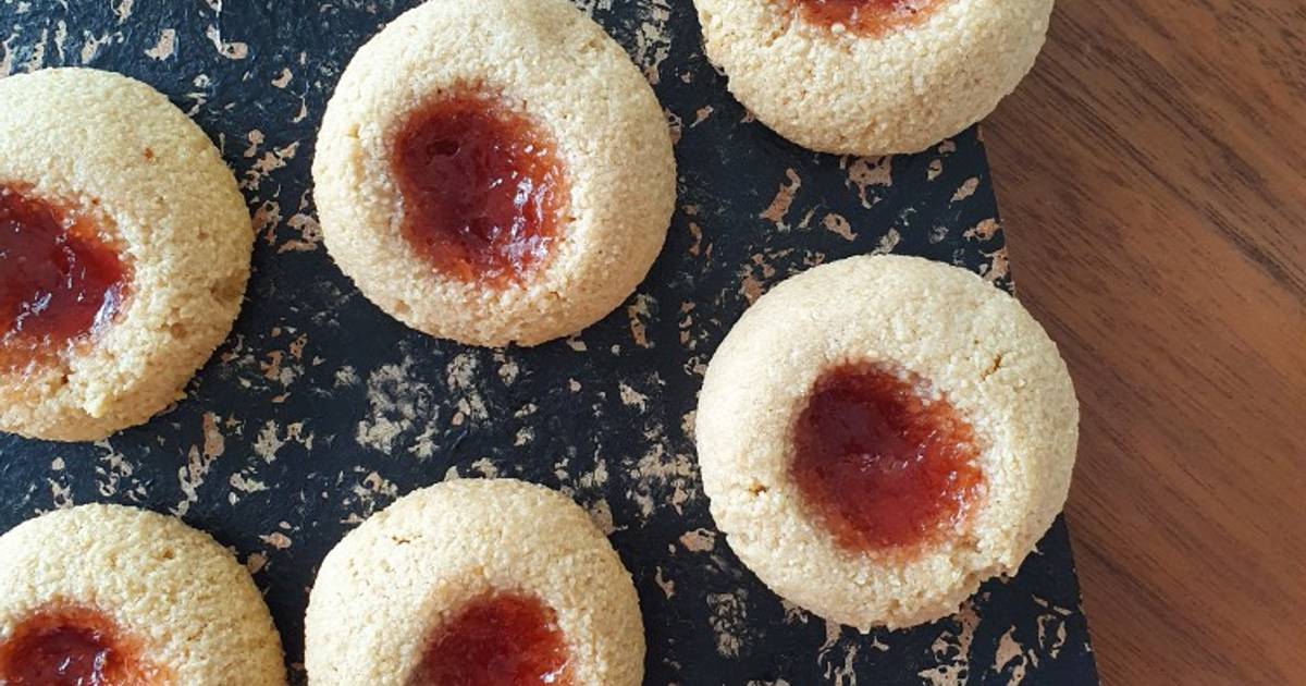 Galletitas con harina de almendras, facilísimas! Receta de Karen Alicia-  Cookpad