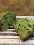 Pan de té Matcha con nueces y pasas (en panificadora)