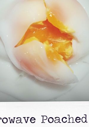 รูปของ ไข่น้ำ โดยใช้ไมโครเวฟ
