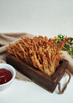 Foto resep Jamur enoki goreng
