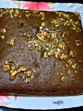 হোলহুইট ওয়ালনাট চকলেট কেক (Wholewheat walnut chocolate cake recipe in bengali)
