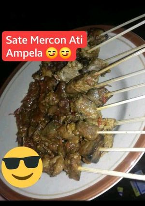 Foto resep Sate Mercon Ati Ampela