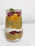 Desayuno Saludable: Parfait de Mango con Chía y Yogur de Coco