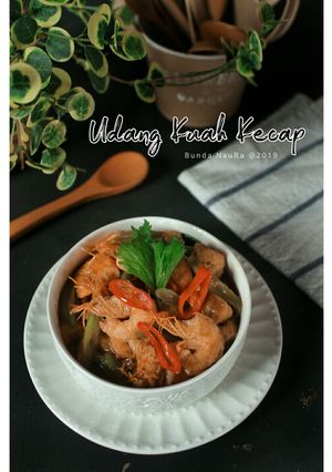 Foto resep Udang Kuah Kecap
