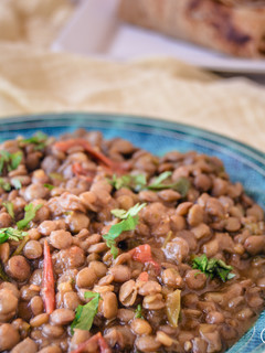 A picture of Lightly spiced KAMANDE.
