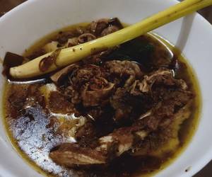 Resep mudah Rawon balungan resep mbah boyo Nikmat Lezat