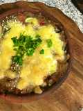 Pastel de jurel, (ghee y leche sin lactosa)