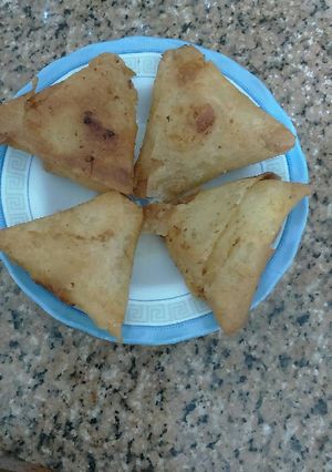 صورة لوصفة سمبوسك (بخبز الشراك)