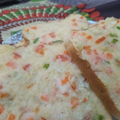 A picture of Rava Malai Sandwich.