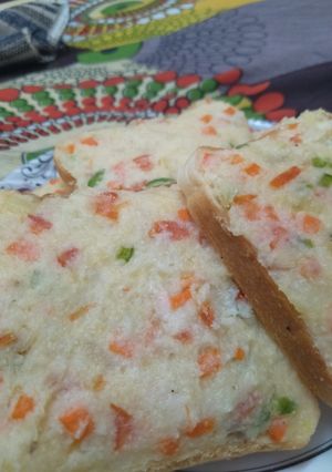 A picture of Rava Malai Sandwich.
