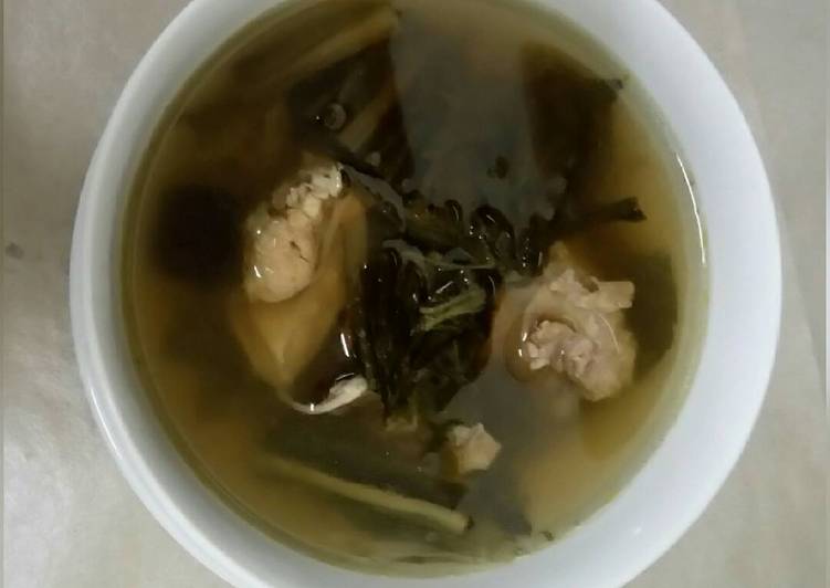 Dried Pak Coy Soup