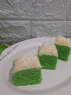 Foto resep Cake potong pandan keju