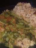 Pollo c/ Verdolagas en salsa de Jitomate